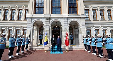 Cumhurbaşkanı Erdoğan, Bosna Hersek Devlet Başkanlığı Konseyi Başkanı Denis Becirovic ile görüştü-1