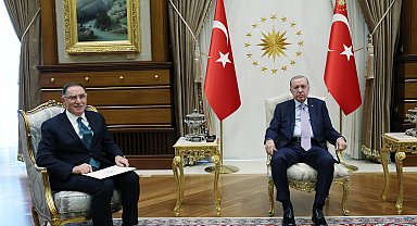 Cumhurbaşkanı Erdoğan, Kamu Başdenetçisi Malkoç'u kabul etti