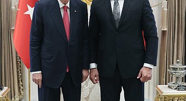 Cumhurbaşkanı Erdoğan, Taha Akgül'ü kabul etti