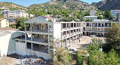 Deprem uzmanlarının uyardığı Tunceli'de okullarda güçlendirme çalışmaları