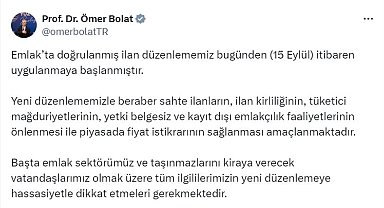Emlakta 'doğrulanmış ilan' düzenlemesi başladı