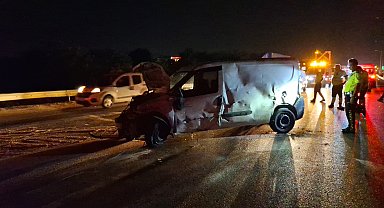 Emniyet kemeri hayat kurtardı; 1 ölü, 1 yaralı