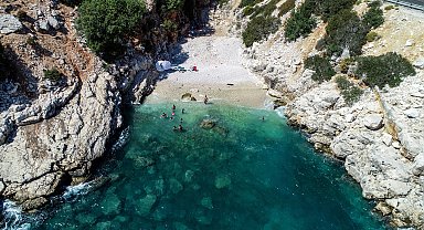 Eşsiz güzellikteki koylar, hayran bırakıyor