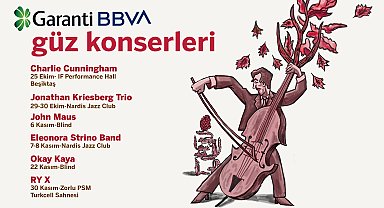 Garanti BBVA Güz Konserleri eylülde başlıyor