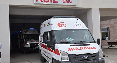 Gaziantep'te devrilen motosikletteki 2 kişi yaralandı