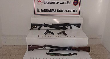 Gaziantep'te silah kaçakçılığı operasyonu; 12 gözaltı