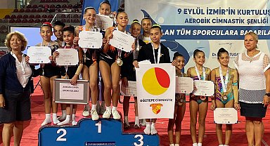 Göztepe'nin cimnastikte gurur tablosu