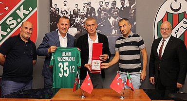 Hacıosmanoğlu'ndan Karşıyaka'ya ziyaret