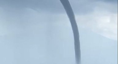 Hatay'da yağış sonrası hortum çıktı