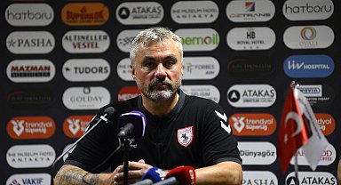Hatayspor - Samsunspor maçının ardından