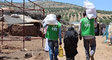 İHH ve BM'den Suriye'deki ailelere kapsamlı nakdi ve ayni destek projesi