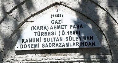 İstanbul- 453 yıllık türbenin kurşun kaplamaları döküldü, çeşmesi musluksuz kaldı