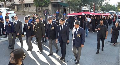İstanbul - Avcılar'da gazilerden Türk bayraklı yürüyüş