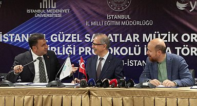 İstanbul - Bilal Erdoğan'ın katılımıyla İstanbul Güzel Sanatlar Müzik Ortaokulu açıldı