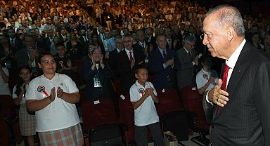 İstanbul - Cumhurbaşkanı Erdoğan Eğitim Teknolojileri Ar-Ge ve Kalite Zirvesi'nde konuştu - 1
