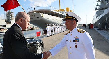 İstanbul - Cumhurbaşkanı Erdoğan yenilenen Savarona Yatını ziyaret etti