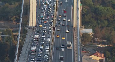 İstanbul - Estonyalı atlet 15 Temmuz Köprüsü'nü halat üzerinde yürüyerek geçti