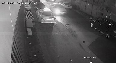 İstanbul - Eyüpsultan'da düğün salonuna patlayıcı maddeyle saldırının güvenlik kamera görüntüsü ortaya çıktı