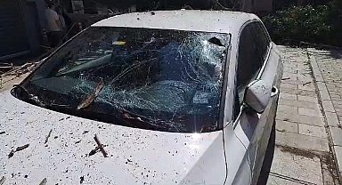 İstanbul - Kadıköy'de ağaç sokağa devrildi; otomobil zarar gördü