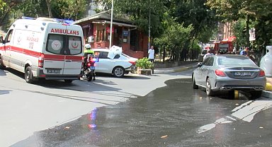 İstanbul- Şişli'de plazada yangın Geniş haber- ek görüntü