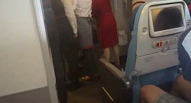 İstanbul - THY uçağı türbülansa girdi: 6 kişi yaralandı Yeni görüntülerle