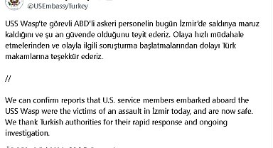 İzmir'de ABD askerinin başına çuval geçirdiler; 15 kişi gözaltına alındı: O anlar kamerada