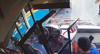 İzmir'de kadın belediye otobüsü şoförüne yumruklu saldırı