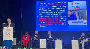 Kamu Başdenetçisi Malkoç'un 'Gazze' konuşması engellenmeye çalışıldı