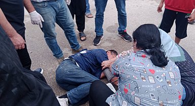 Kamyonetin çarpmasıyla ağır yaralandı