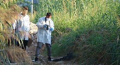 Kanalda cesedi bulunan kişinin kimliği parmak izinden tespit edildi