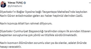 Kayıp Narin'in 19'uncu günde, derede cansız bedeni bulundu