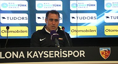 Kayserispor - Eyüpspor maçının ardından