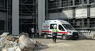 Kilis'te inşaattan düşen işçi öldü