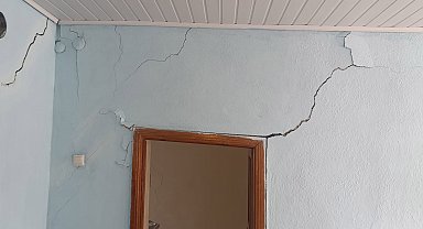 Konya'da 'obruk' tehlikesi; 1 ev tahliye edildi 