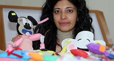 Kötü evliliğin izlerini sanatla sildi