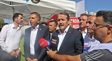 Memur-Sen Genel Başkanından Diyarbakır Büyükşehir Belediyesi'nde işten çıkarılan işçilere ziyaret