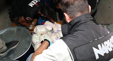 Mersin'de 262 kilo metamfetamin yakalandı