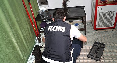 Mersin'de ayarı düşürülmüş altın operasyonu: 8 gözaltı