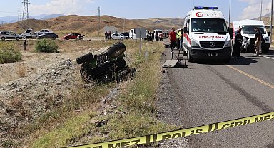 Minibüsün çarptığı ATV'nin sürücüsü öldü