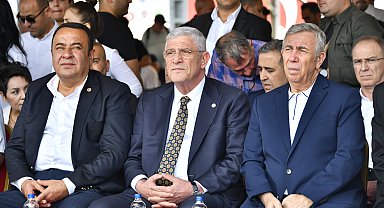 Müsavat Dervişoğlu, Ankara'da güreş müsabakalarını takip etti