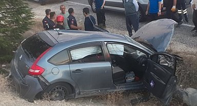 Nevşehir'de şarampole devrilen otomobilin sürücüsü öldü