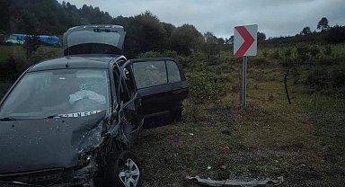 Ordu'da kaza: 2'si bebek, 5 yaralı