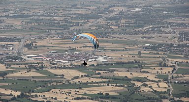 Orkut Baysal Yamaç Paraşütü XC Open GençlerBüyükler Türkiye şampiyonası Erzincan'da başladı