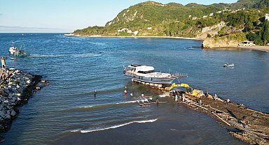 Osmanlı donanmasına gemilerin üretildiği Kurucaşile tersanelerinde artık yatlar üretiliyor