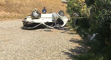 Otomobil şarampole devrildi: 2 ölü