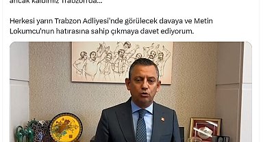 Özgür Özel'den 'Metin Lokumcu' davasına davet