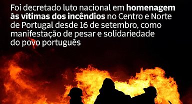 Portekiz'de 7 kişinin öldüğü orman yangınları sebebiyle ulusal yas ilan edildi