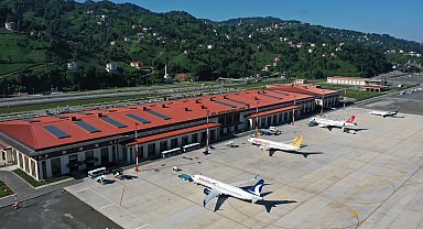 Rize-Artvin Havalimanı'nı 2,3 milyon yolcu kullandı