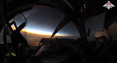 Rusya'dan gece saatlerinde hava operasyonu