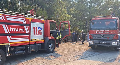 Samsun'da orman yangını